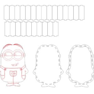 CAJA MINIONS