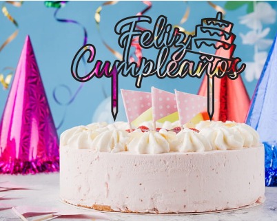 Topper: Feliz Cumpleaños