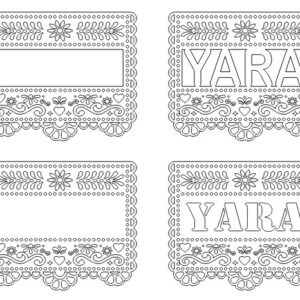 Papel Picado Mod 8