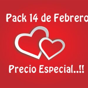 Pack Especial 14 de Febrero Día Del Amor y La Amistad