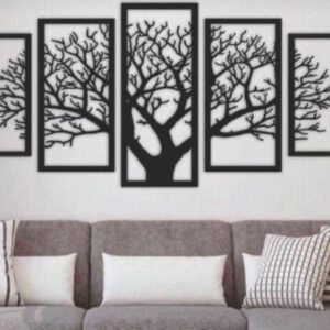 Árbol en 5 cuadros