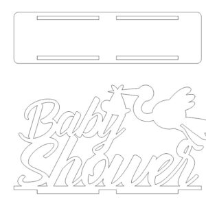 Servilletero Baby Shower
