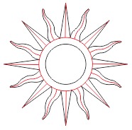 ESPEJO SOL