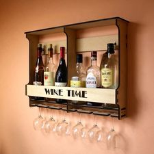 PORTA VINOS Y COPAS